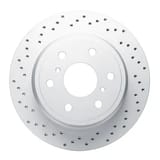 Dynamic Friction Company Geoperformance Rotor - Drilled 82048053L view 1