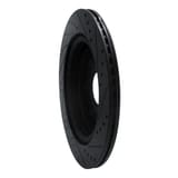 Dynamic Friction Company Brake Rotor - Drilled and Slotted - Black 63340121L view 4
