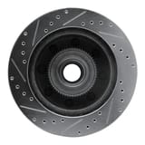 Dynamic Friction Company Brake Rotor - Drilled and Slotted - Silver 63154190R view 2