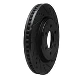 Dynamic Friction Company Brake Rotor - Drilled and Slotted - Black 63354287R view 2