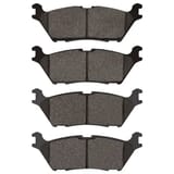 Dynamic Friction Company Heavy-Duty Brake Pads Without Hardware Kit 1214179000 view 3