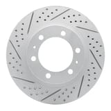 Dynamic Friction Company Geoperformance Rotor - Drilled and Slotted 83076128L view 1