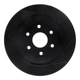 Dynamic Friction Company Brake Rotor - Drilled and Slotted - Black 63348041L view 5