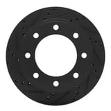 Dynamic Friction Company Brake Rotor - Drilled and Slotted - Black 63354161L view 1