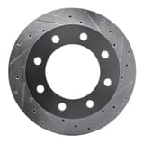 Dynamic Friction Company Brake Rotor - Drilled and Slotted - Silver 63154161R view 1