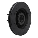 Dynamic Friction Company Brake Rotor - Drilled and Slotted - Black 63354224R view 5