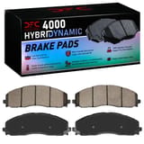 Dynamic Friction Company 4000 HybriDynamic Brake Pads Without Hardware Kit 4000249000 view 2