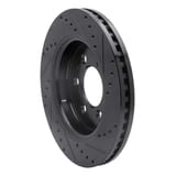 Dynamic Friction Company Brake Rotor - Drilled and Slotted - Black 63354204L view 5