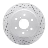 Dynamic Friction Company Geoperformance Rotor - Drilled and Slotted 83048053R view 1