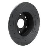 Dynamic Friction Company Brake Rotor - Drilled and Slotted - Black 63359071R view 5