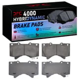 Dynamic Friction Company 4000 HybriDynamic Brake Pads Without Hardware Kit 4000130300 view 1