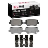 Dynamic Friction Company 5000 Advance Brake Pads With Hardware Kit 1551241701 view 1