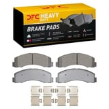 Dynamic Friction Company Heavy-Duty Brake Pads with Hardware Kit 1214208701 view 1
