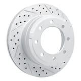 Dynamic Friction Company Geoperformance Rotor - Drilled and Slotted 83054227R view 2