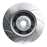 Dynamic Friction Company Brake Rotor - Drilled and Slotted - Silver 63154224R view 3