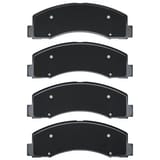 Dynamic Friction Company Heavy-Duty Brake Pads with Hardware Kit 1214208701 view 4