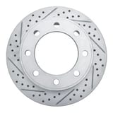 Dynamic Friction Company Geoperformance Rotor - Drilled and Slotted 83054174L view 1
