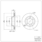 Dynamic Friction Company Brake Rotor 60076128 view 6