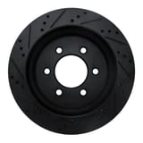 Dynamic Friction Company Brake Rotor - Drilled and Slotted - Black 63354267R view 3