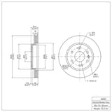 Dynamic Friction Company GEOSPEC Coated Rotor 60448050 view 2