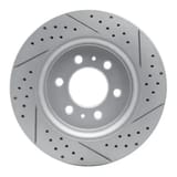 Dynamic Friction Company Geoperformance Rotor - Drilled and Slotted 83054204L view 4