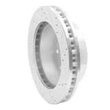 Dynamic Friction Company Brake Rotor - Drilled and Slotted - Silver 63154174L view 4