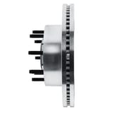 Dynamic Friction Company Brake Rotor - Drilled and Slotted - Silver 63154224L view 2