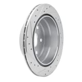 Dynamic Friction Company Brake Rotor - Drilled and Slotted - Silver 63148037R view 3