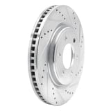 Dynamic Friction Company Brake Rotor - Drilled and Slotted - Silver 63154287R view 3