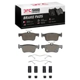 Dynamic Friction Company 5000 Advance Brake Pads With Hardware Kit 1552210201 view 1