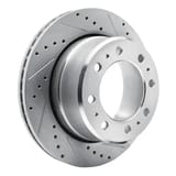 Dynamic Friction Company Brake Rotor - Drilled and Slotted - Silver 63140118R view 5