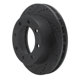 Dynamic Friction Company Brake Rotor - Drilled and Slotted - Black 63354174L view 5