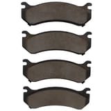 Dynamic Friction Company Heavy-Duty Brake Pads Without Hardware Kit 1214078500 view 4