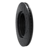 Dynamic Friction Company Brake Rotor - Drilled and Slotted - Black 63340120L view 4