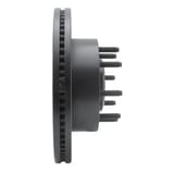 Dynamic Friction Company Brake Rotor - Drilled and Slotted - Black 63354224R view 3