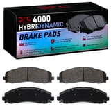 Dynamic Friction Company 4000 HybriDynamic Brake Pads Without Hardware Kit 4000169100 view 3