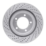 Dynamic Friction Company Geoperformance Rotor - Drilled and Slotted 83076136R view 5