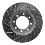 Dynamic Friction Company Brake Rotor - Drilled and Slotted - Silver 63154223R view 4