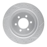 Dynamic Friction Company Geoperformance Rotor - Drilled and Slotted 83054220L view 5