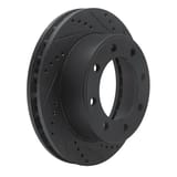 Dynamic Friction Company Brake Rotor - Drilled and Slotted - Black 63354174R view 4