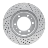 Dynamic Friction Company Geoperformance Rotor - Drilled and Slotted 83076128L view 2