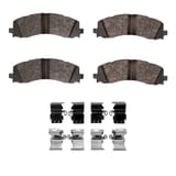 Dynamic Friction Company 4000 HybriDynamic Brake Pads With Hardware Kit 4000222501 view 1