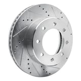 Dynamic Friction Company Brake Rotor - Drilled and Slotted - Silver 63140110R view 3