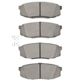 Dynamic Friction Company 4000 HybriDynamic Brake Pads With Hardware Kit 4000130401 view 3