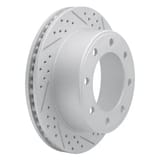 Dynamic Friction Company Geoperformance Rotor - Drilled and Slotted 83054161R view 2