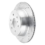 Dynamic Friction Company Brake Rotor - Drilled and Slotted - Silver 63148053L view 4