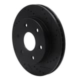 Dynamic Friction Company Brake Rotor - Drilled and Slotted - Black 63348036R view 4