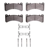 Dynamic Friction Company 5000 Advance Brake Pads With Hardware Kit 1551191001 view 1