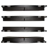 Dynamic Friction Company Heavy-Duty Brake Pads Without Hardware Kit 1214078500 view 2