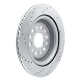 Dynamic Friction Company Brake Rotor - Drilled and Slotted - Silver 63140121R view 5